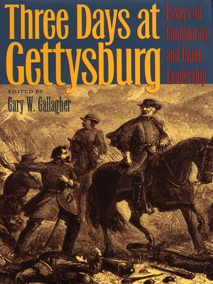 cover image of Three Days at Gettysburg